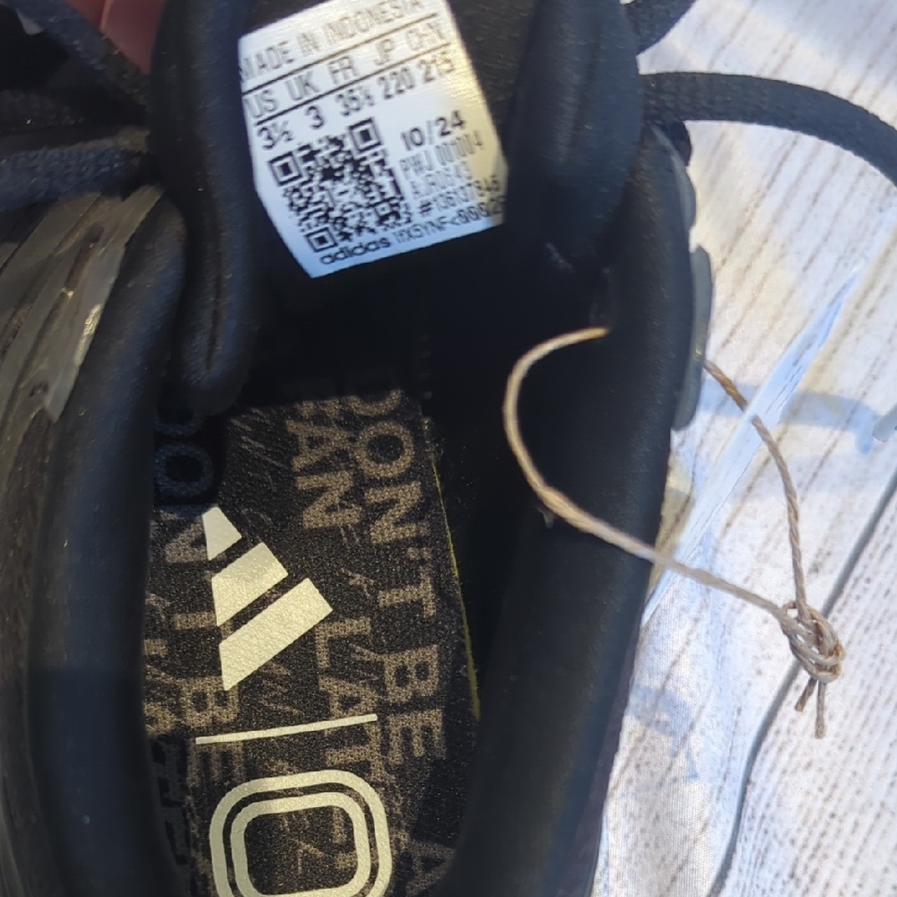 Adidas Black and White Over Time Sneakers - Picture 7 of 7